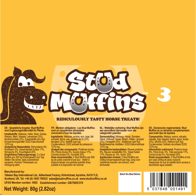 Hovedbilde Stud Muffins 3pk