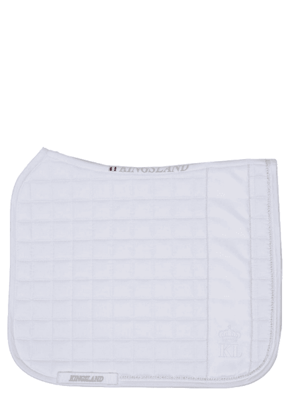 Kingsland Classic Saddle Pad Dressage Coolmax Hvit