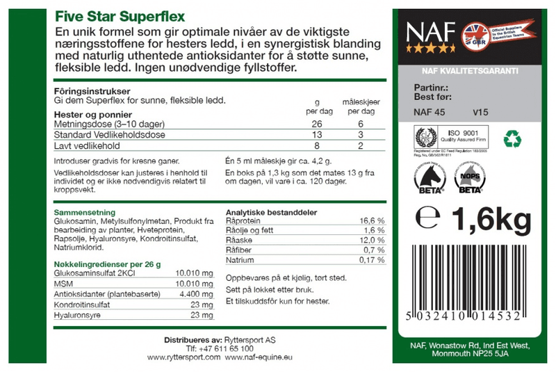 NAF Superflex 1.6kg