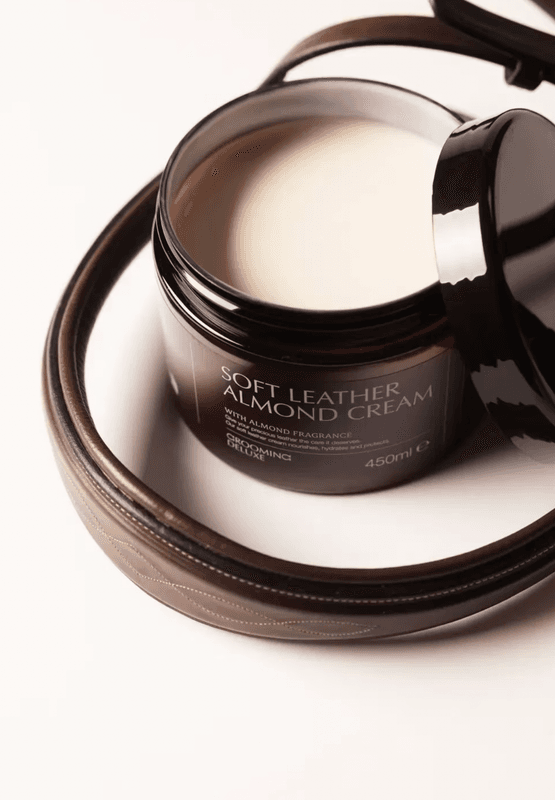 Grooming Deluxe Soft Leather Almond Cream