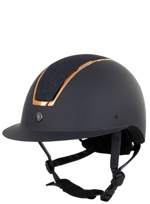 Hovedbilde Omega Ridehjelm Navy/Rosegull