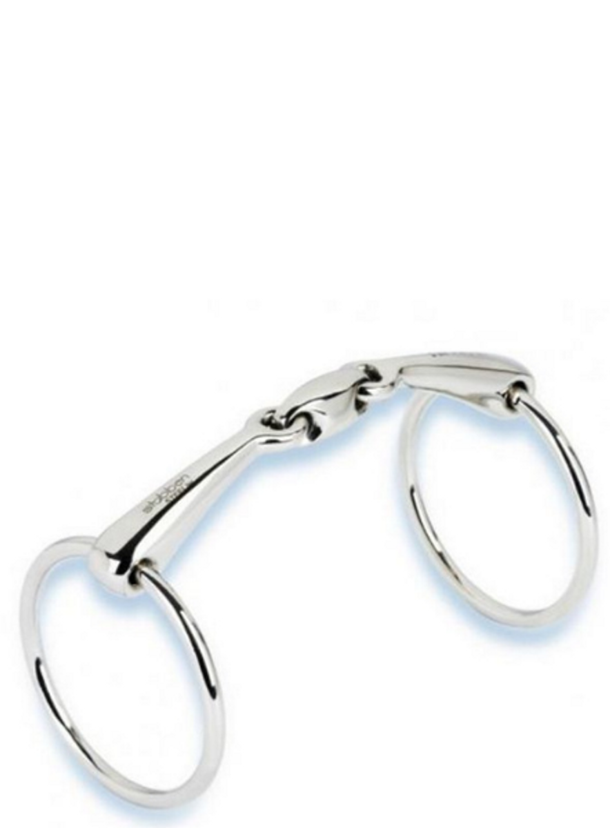 Stübben Easy Control Loose Ring Snaffle Double Broken