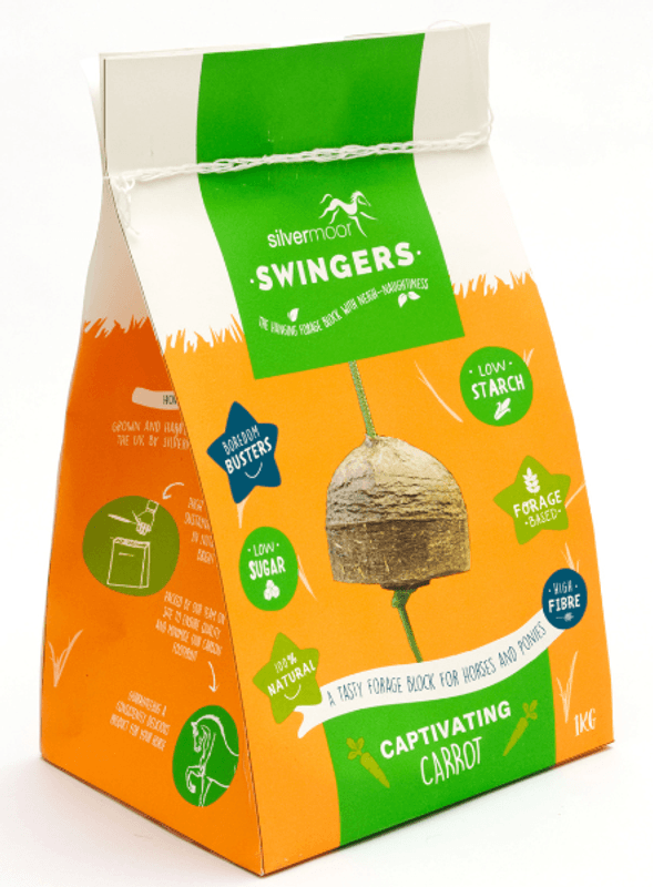 Silvermoor Swingers Boredom Buster Gulrot 1kg
