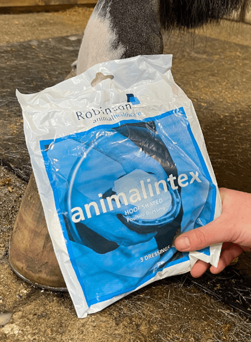 Hovedbilde Animalintex Hoof Shaped