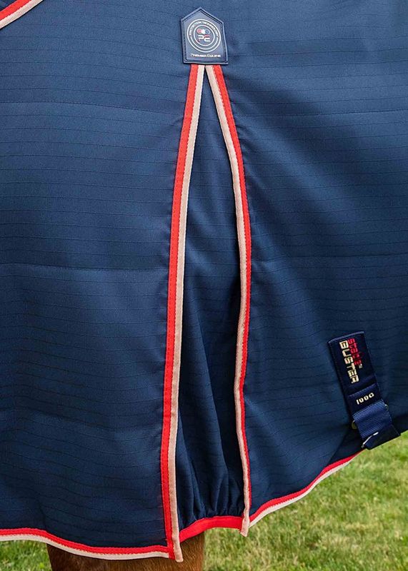 PE Stable Buster 450g Stable Rug with Neck Cover Navy