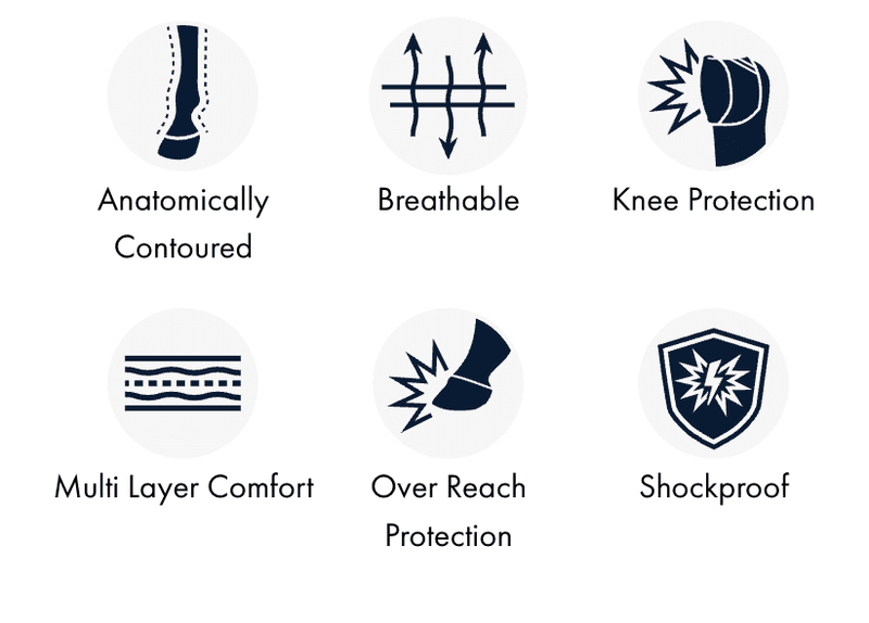 PE Airtechnology Knee Pro-Tech transportbeskyttere – Navy