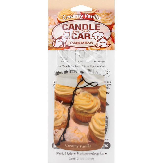 Hovedbilde CREAMY VANILLA CAR CANDLE