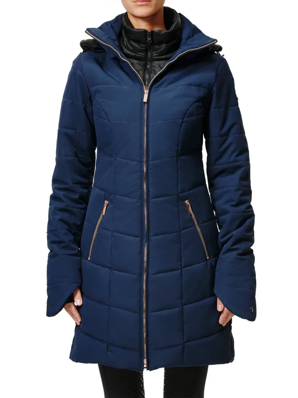 Equestrian Stockholm Denali Winter Jacket Lagoon Blush