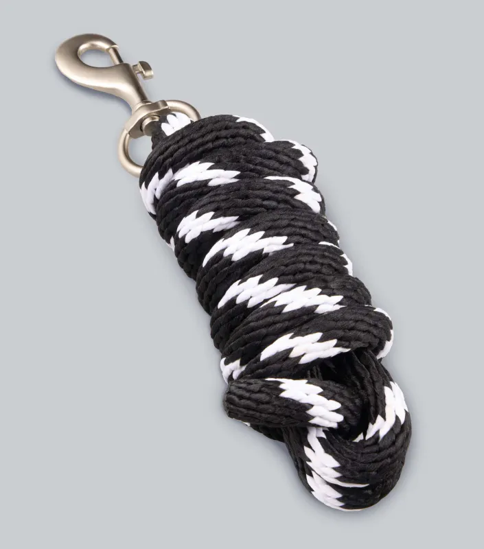 PE Fleece Padded Head Collar with Lead Rope Black