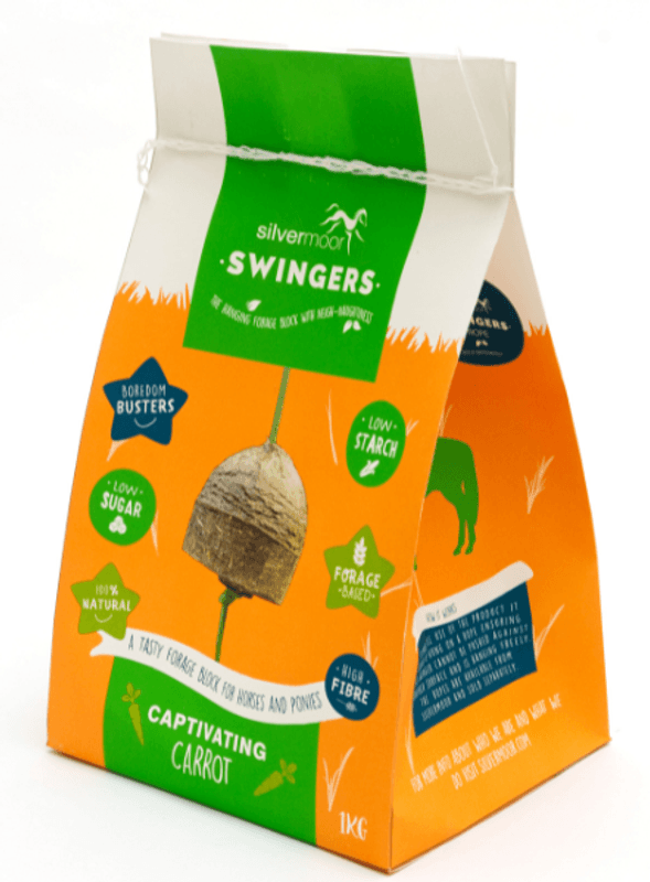 Silvermoor Swingers Boredom Buster Gulrot 1kg